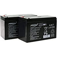 Powery Batería de Gel para SAI APC Back-UPS RS 1500